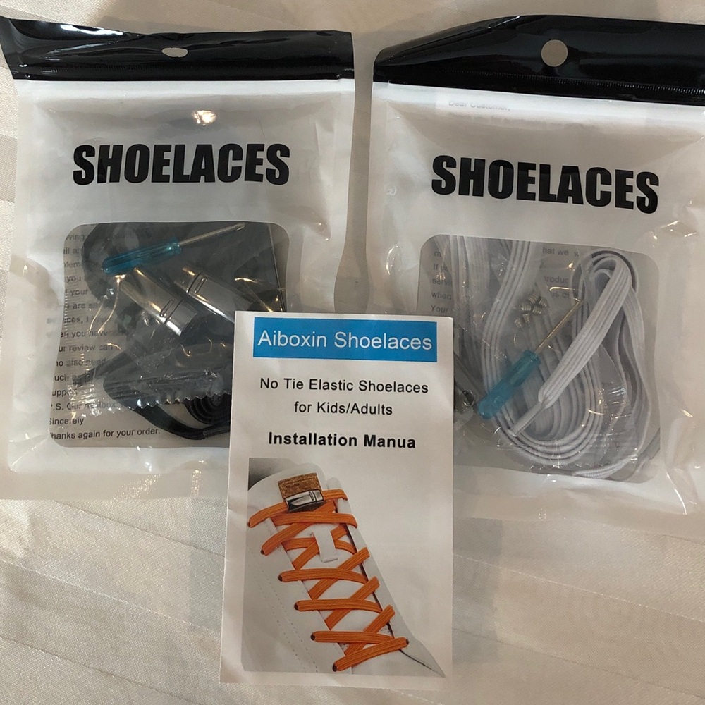 No Tie Elastic Shoe Laces